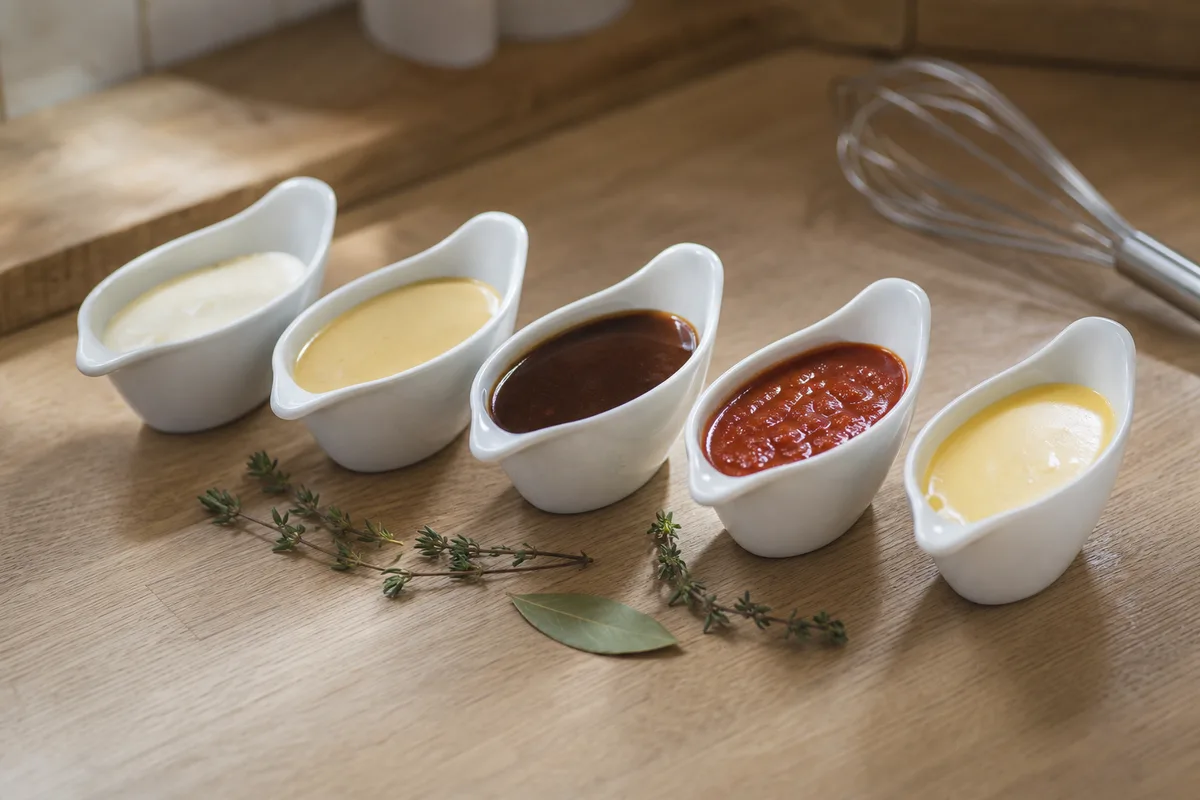 Les sauces mères : les 5 bases de la cuisine française